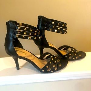 Jennifer Lopez studded strappy sandals